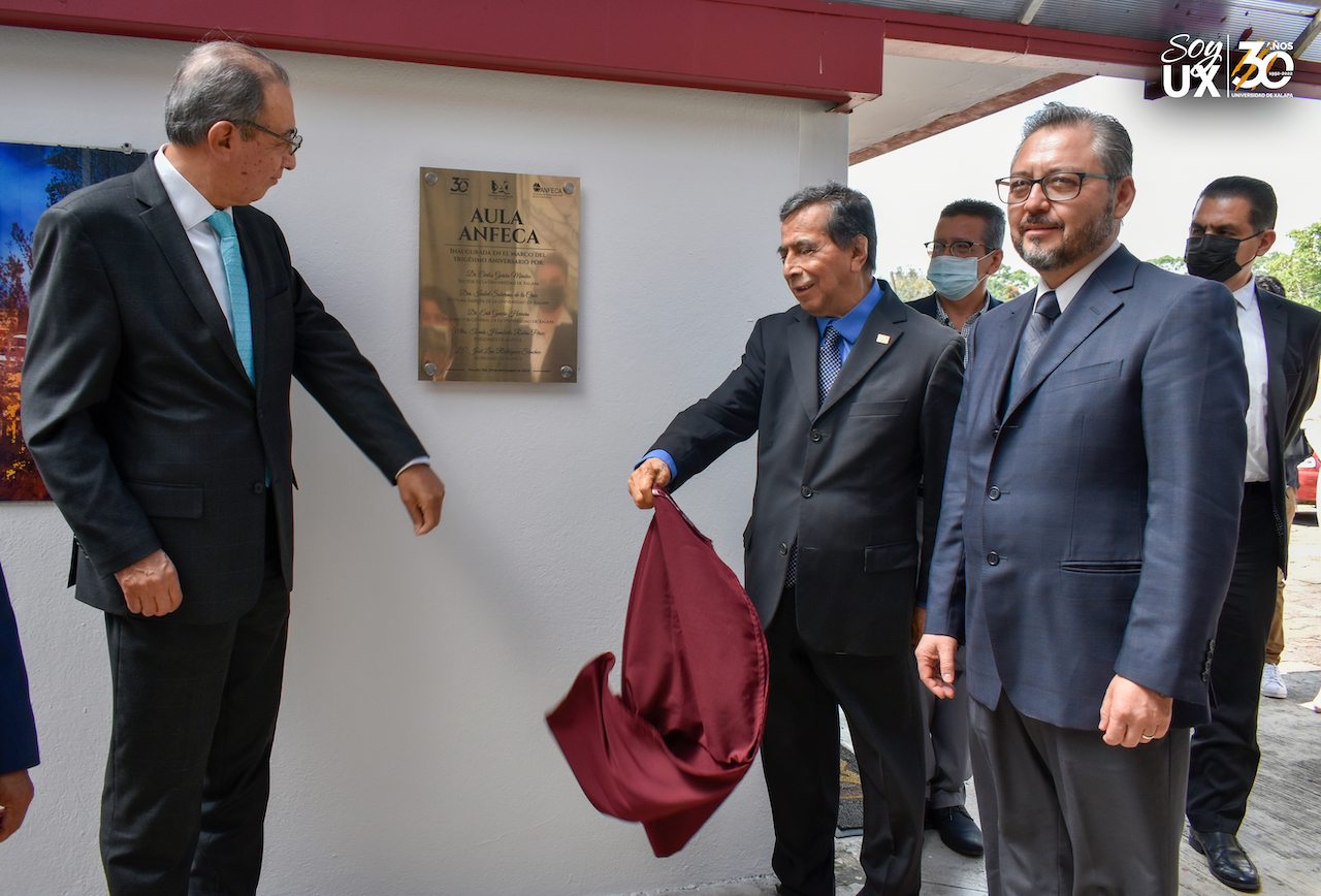 La Universidad de Xalapa inauguró el aula ANFECA UX, primera en una institución privada del estado de Veracruz