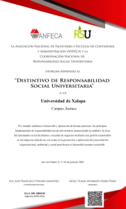 Responsabilidad Social ANFECA