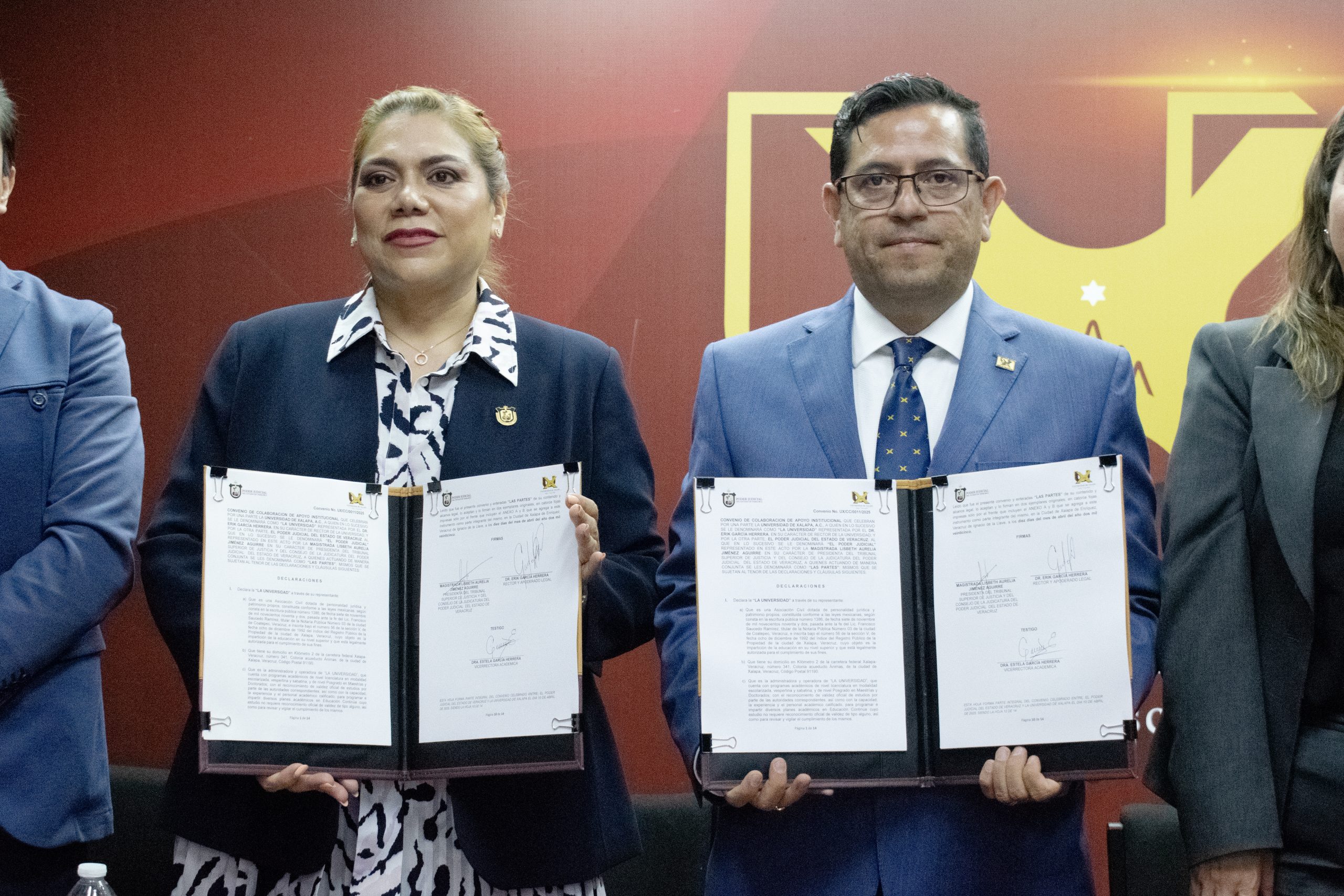 Nueva alianza entre la Universidad de Xalapa y el Poder Judicial: formación y justicia para transformar Veracruz