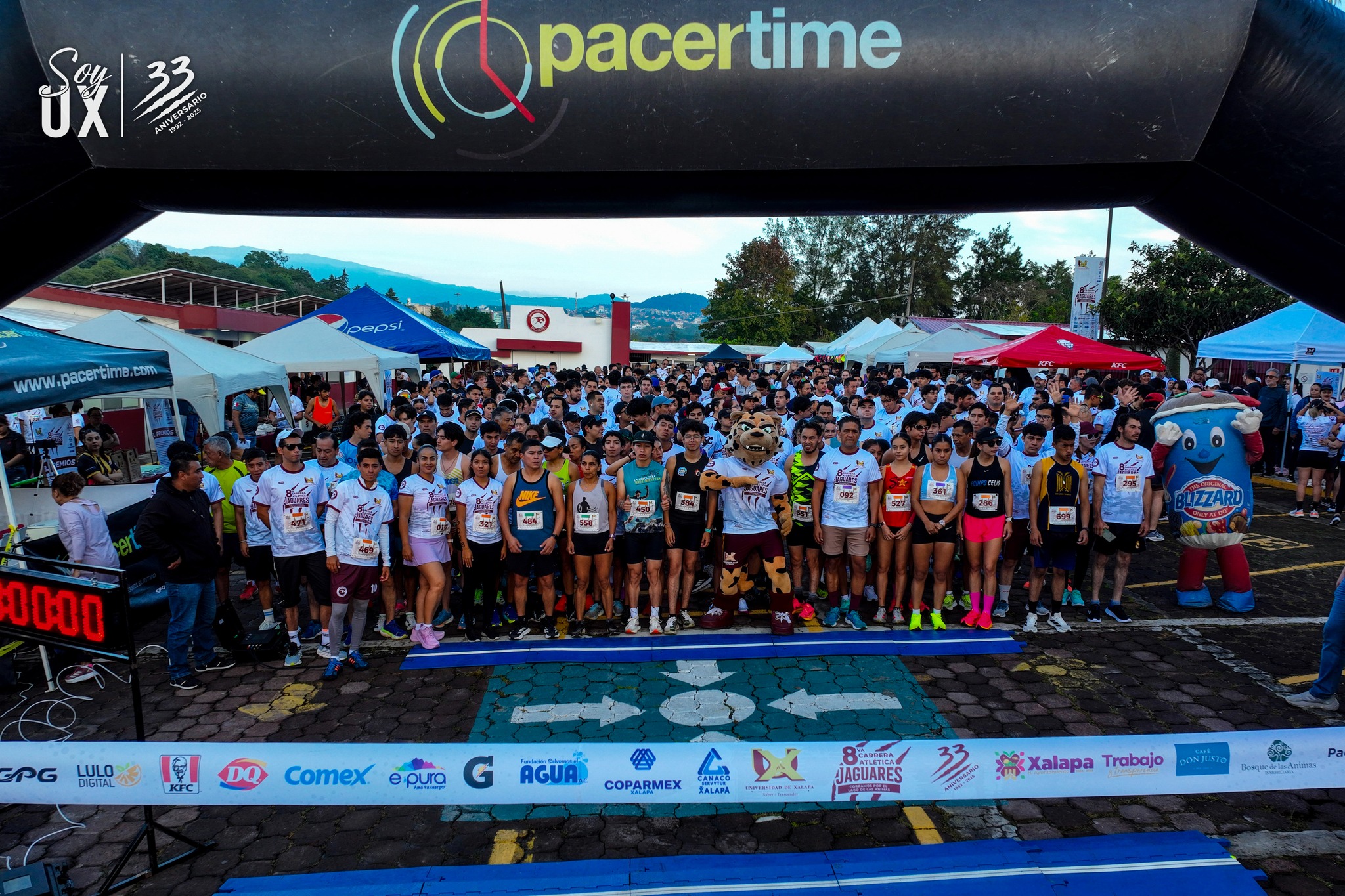 La 8ª Carrera Atlética Jaguares: una fiesta deportiva que unió a la comunidad universitaria y xalapeña