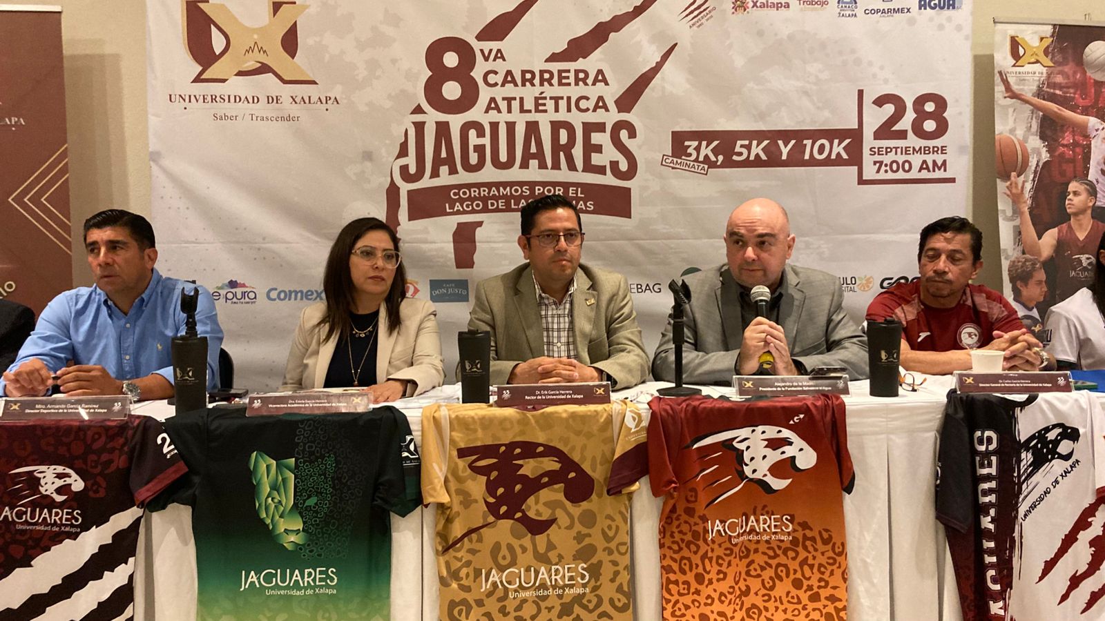 Se presenta oficialmente la 8ª Carrera Atlética Jaguares