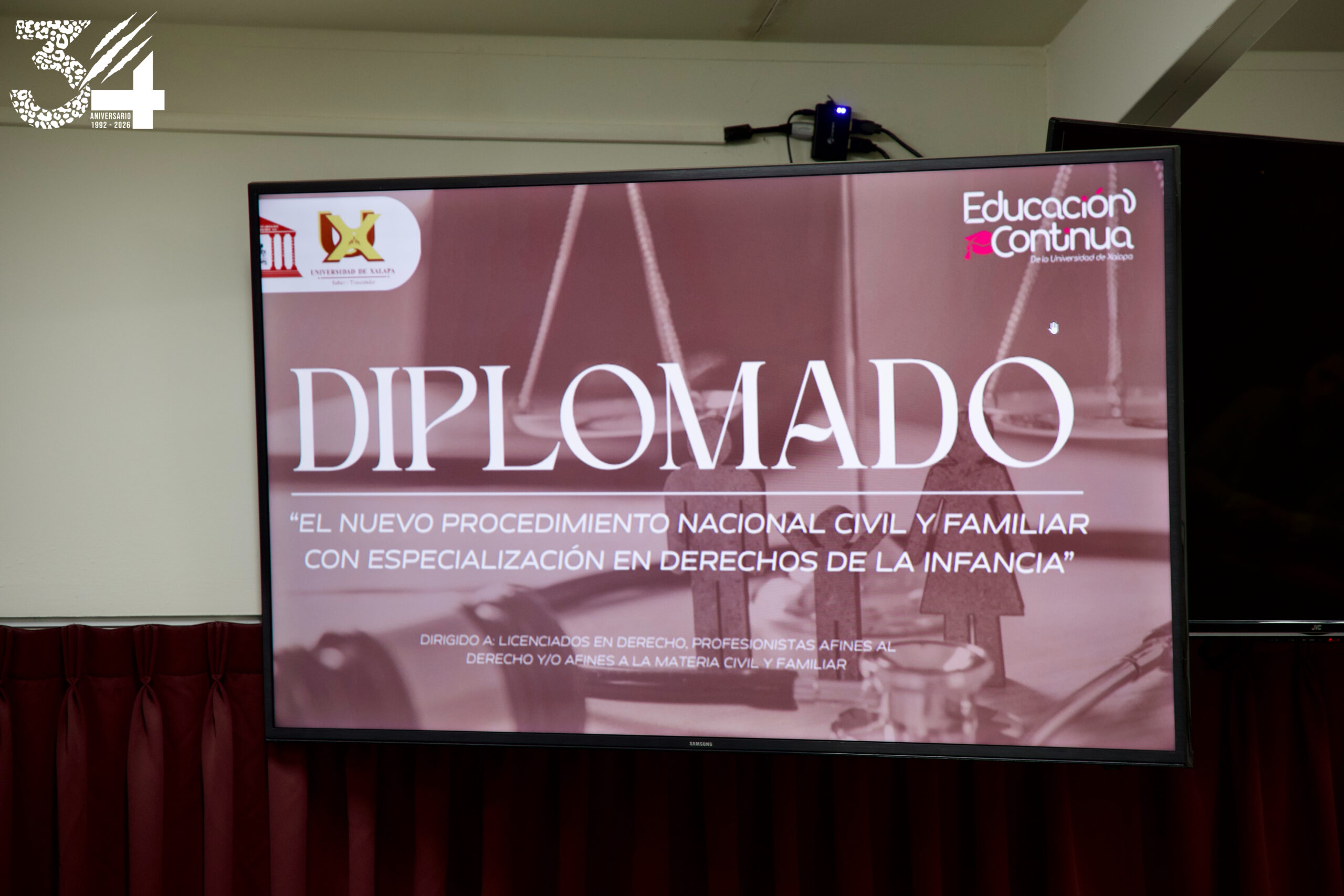 La Universidad de Xalapa consolida su liderazgo en formación jurídica con diplomado de alto impacto nacional