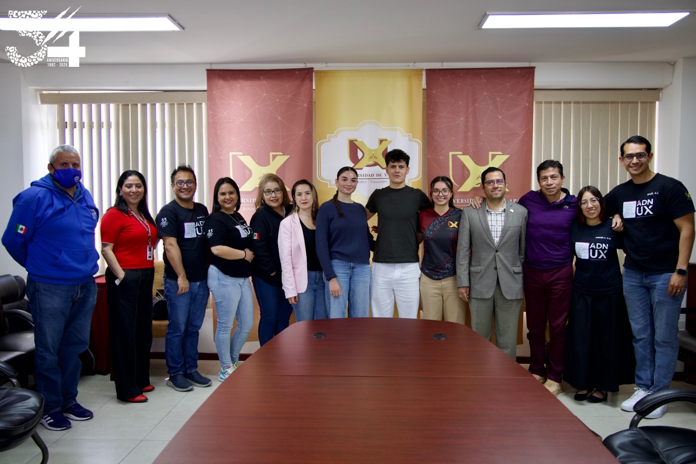 Da la bienvenida la UX a estudiante de Bélgica